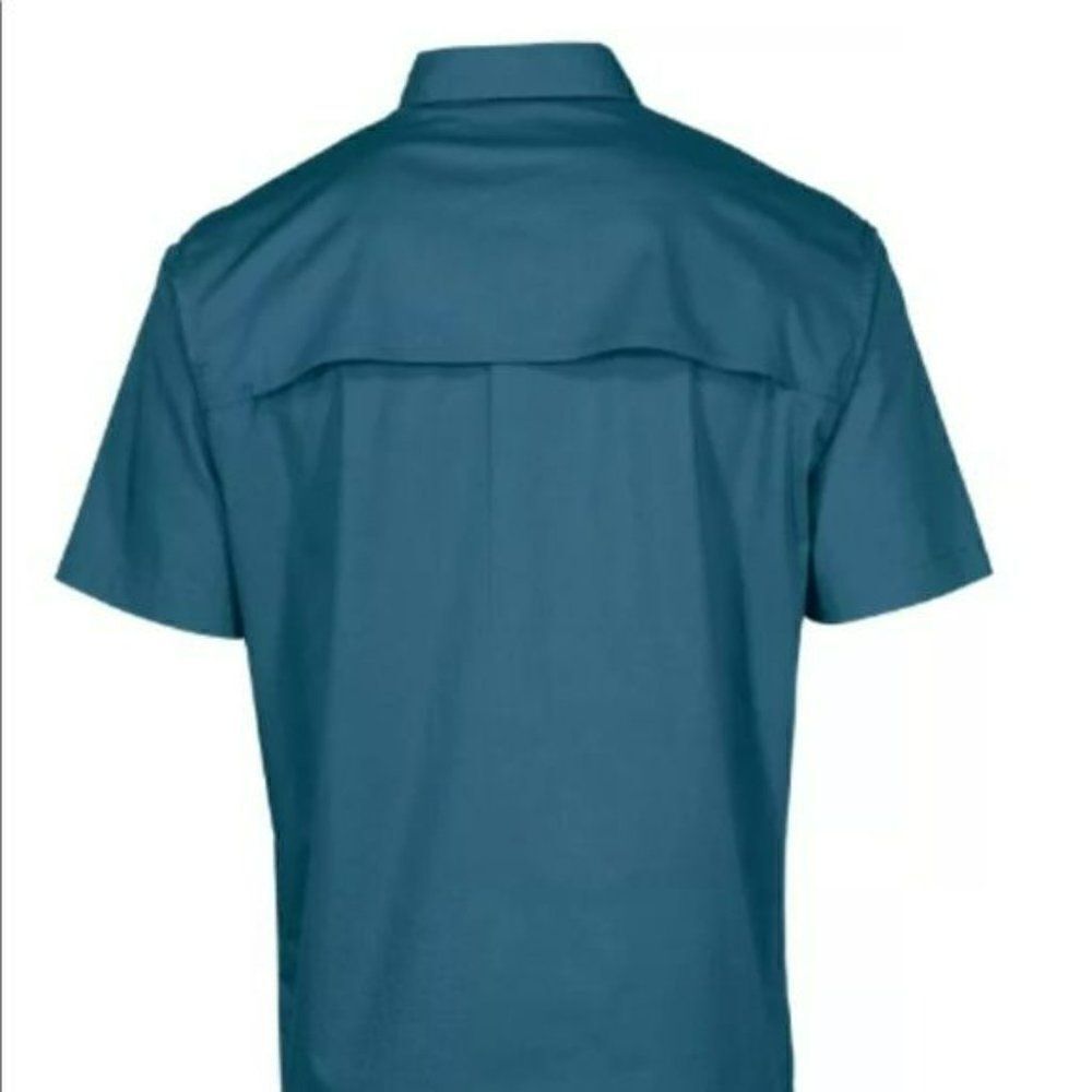 Men's Redhead Button Down Blue Shirt (L) - Picture 2 of 3